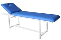 Extra-long fixed stretcher: two sections, ideal for basketball teams and players. Includes toilet roll holder and facial cap