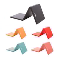 Folding mattress with carrying handle: variety of colors (Measurements: 180 cm x 60 cm x 4 cm) Folding mattress with carrying handle: variety of colors (Measurements: 180 cm x 60 cm x 4 cm)