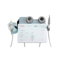 Combi Touch Perio: Aeropulidor and ultrasounds in the same device with more than 50 inserts