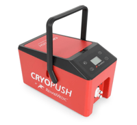 CRYOPUSH Active Compression and Cooling System. Faster, more effective, and more comfortable recovery.