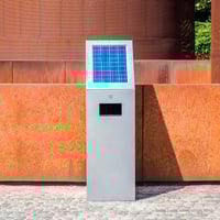 Automatic hydroalcohol dispenser: Solar, up to 22,000 doses + 20 liter bottle of hydroalcoholic gel kinefis as a gift