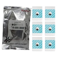 ECG monitoring bracket electrode - Solid Gel - Adult Size - 28mm x 44mm (Bag 100 Units)