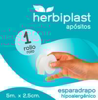 Hypoallergenic adhesive tape box: 1 unit 5m x 2.5mm