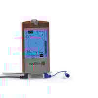 EvoStim E therapeutic unit: a stimulation channel, electromyographic biofeedback and EMG stimulation