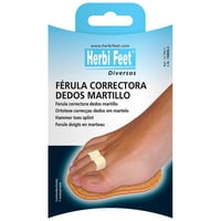 Hammer toe protection splint: two fingers