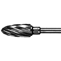 Milling cutter made of 2251 Tungsten Carbide: Coarse Abrasion. Ideal for strong and aggressive roughing of nails