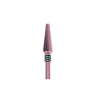 Milling cutter made of Tungsten carbide HF 079QSCN: High Abrasion. Ideal for strong and aggressive roughing of nails