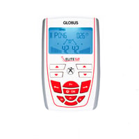 Electrostimulator for fitness and beauty Globus Elite S II with two channels and 100 programs (with rechargeable battery)