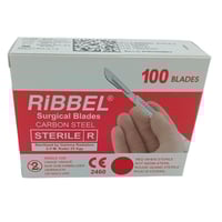 “RIBBEL” disposable scalpel blades (Box of 100 units)
