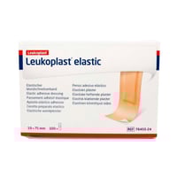 Leukoplast Elastic rectangular plaster 19 x 75 mm without latex (box of 100 units)