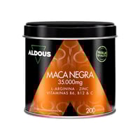 Black Maca with L-Arginine, Zinc and Vitamins Aldous (200 capsules)