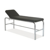 Kinefis Pro fixed examination table: Two sections, with chromed steel frame, made in Spain and upholstered in Valencia Premium skay (dimensions: 180 x 65 x 70cm)
