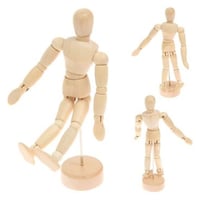 Articulated doll in wood 30 cm