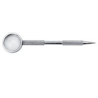 Stimulator probe with magnifying glass 11 cm