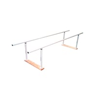 Folding and height-adjustable parallel bars, 2m