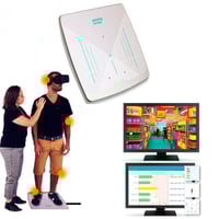 PhysioSensing Vestibular: V Vertigo force platform and balance software for vestibular rehabilitation