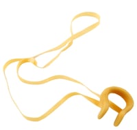 Nose clip with latex tape