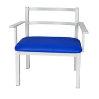 Obelix Special Visitor Chair for Obese People with Reinforced Arms and Capacity up to 400 kg