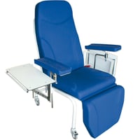 Eco Blood Ergonomic Clinical Extraction Chair: Ideal for extractions, dressings, dialysis, chemotherapy and minor surgeries