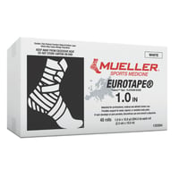 Mueller EuroTape® Platinum White Inelastic Adhesive Tape Box for Functional Bandaging - Various Sizes Mueller EuroTape® Platinum White Inelastic Adhesive Tape Box for Functional Bandaging - Various Sizes