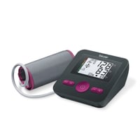 Beurer BM-27-LE Black Arm Blood Pressure Monitor: with OK Function and Universal Cuff