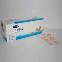 Plaster round plastic 100 units