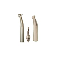Titanium dental turbine with light + Multiflex contra-angle