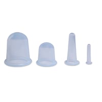 Recyclable silicone suction cup: ideal for aesthetic treatments (four diameters available)