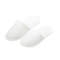 Kinefis Polypropylene Disposable Slippers - Closed Toe: With Rubber Sole
