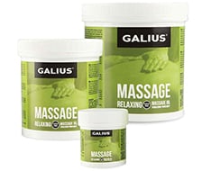 Solid massage oils Galius