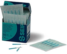 Needles Acupuncture Brand Seirin Type B Plastic Handle Without Guide Needles Acupuncture Brand Seirin Type B Plastic Handle Without Guide