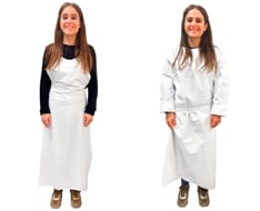 Disposable and washable robes