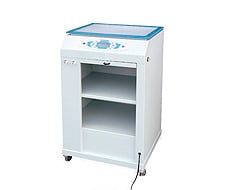 Equipment for the preparation of podiatric templates