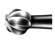 Steel burs for podiatry