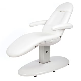 Vome beauty stretcher chair: Electric with three motors to regulate the height and inclination of the backrest, great comfort and folding armrests
