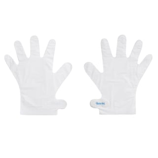 Lot of 10 pairs of disposable plastic gloves
