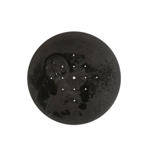Mineral plate for biothermal floor lamp