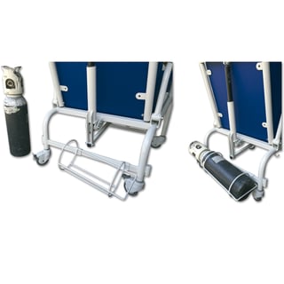 Metal oxygen bottle holder for Kinefis Armchairs: Statics, Sincros, Freedoms, Dynamics, Kinetics