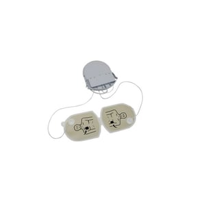 PAD-PAK battery and electrode compatible with Samaritan defibrillators (two measurements available)