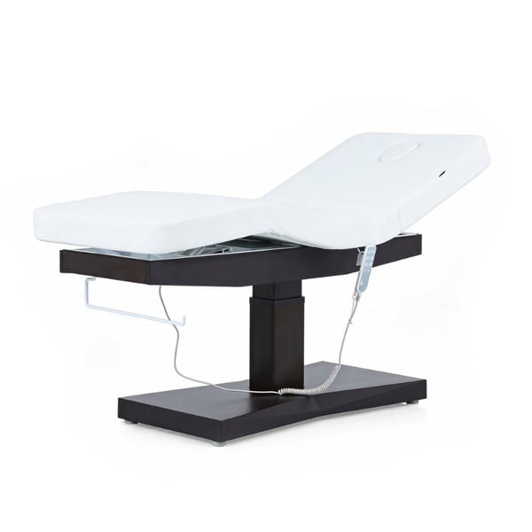 ULNA PLUS electric massage table with 3 motors and wooden base