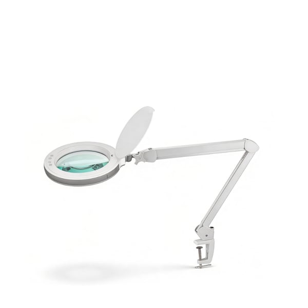 LED lamp with 5x magnifying glass WIDEN: for precision treatments