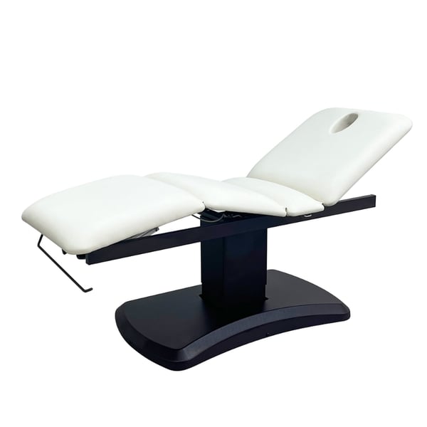 TERES electric massage table with 3 motors. Features LED lighting and a robust structure.
