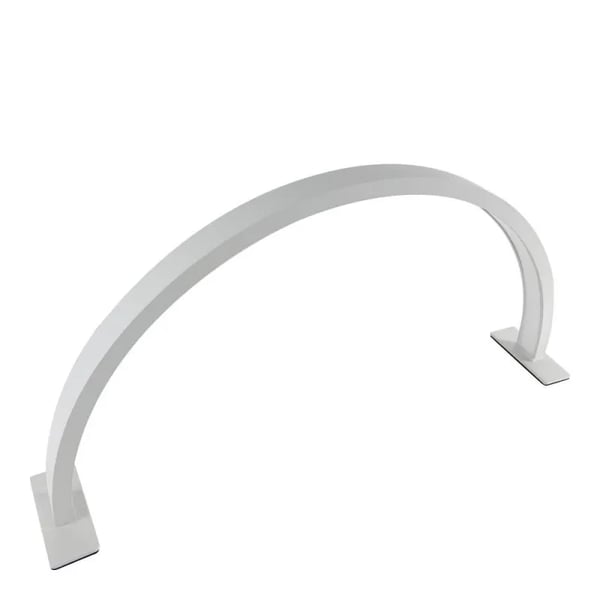 GLOSS Professional LED Manicure Table Lamp. Its arc shape provides homogeneous lighting that improves visibility during detailed treatments.