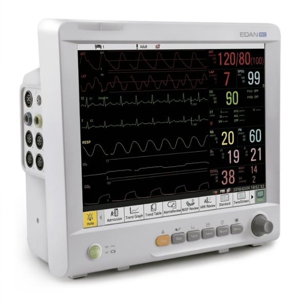 iM80 15” Touchscreen Patient Monitor for continuous and advanced patient monitoring in critical environments