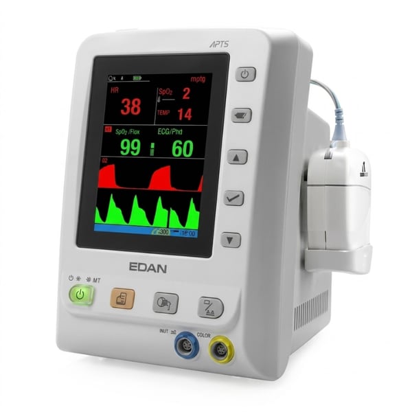 M3B Patient Monitor for clinical monitoring requiring integration of basic parameters along with capnography (CO₂)