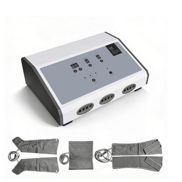 Utech Professional Pressotherapy Equipment designed for aesthetic and therapeutic treatments with Full Suit