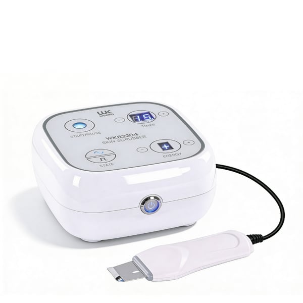 Professional ultrasonic facial scrubber