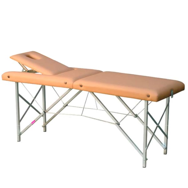 Aluminum folding stretcher, two bodies and fixed height Kinefis Tisza 182 x 62