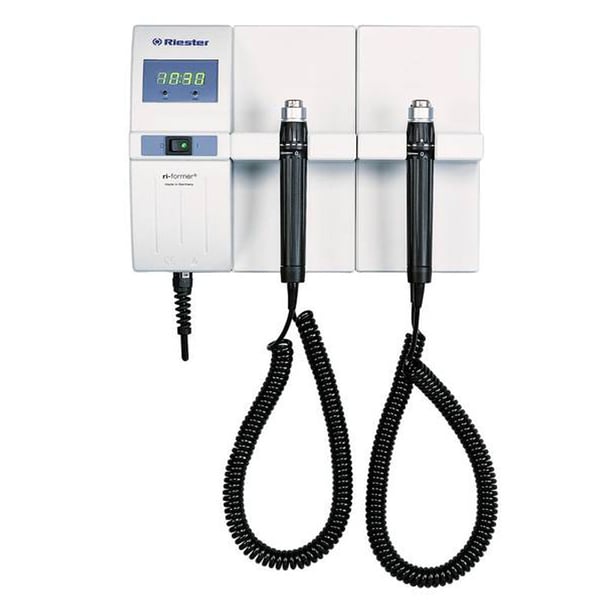 Riester ri-former wall diagnostic unit two handles 3.5 V / 230 V, with clock