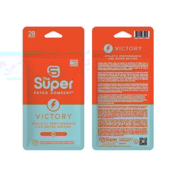 Victory Super Patch - 28 Patch Pack: Vibrotactile stimulation that can improve energy, balance, endurance, and strength